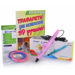 3D-ручка MYRIWELL RP-200A Pink (PLA)