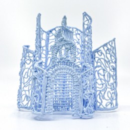 Трафарет для 3D ручки: Крижаний замок / Ice Castle